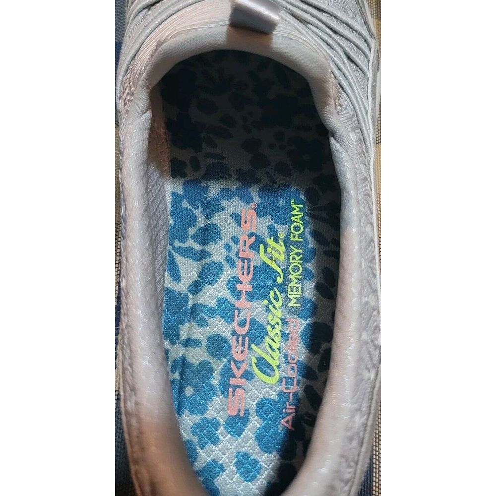 Skechers Shoes Womens 6.5‎ Empress Gray Walking Slip On Loafers Sneakers 23120 - Picture 6 of 8